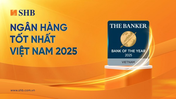 The Banker vinh danh SHB là ngân hàng của năm 2025